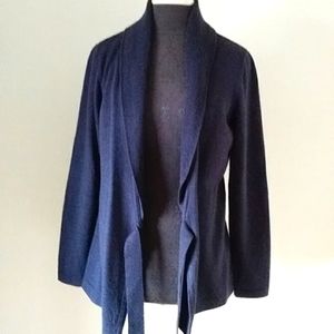 Merino Open Front Cardigan